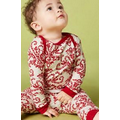 Candy Canes Kid's Stretch Long Sleeve 2 Piece Boo Boo Pajamas